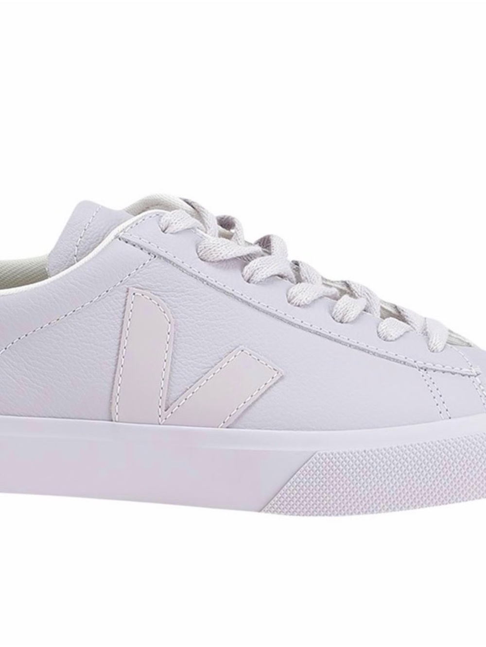 Veja Campo Full Parme Women’s Leather Low-Top Sneaker in Purple